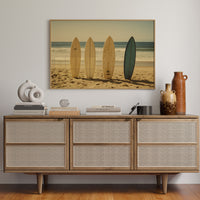 Golden Hour Surfboard Lineup