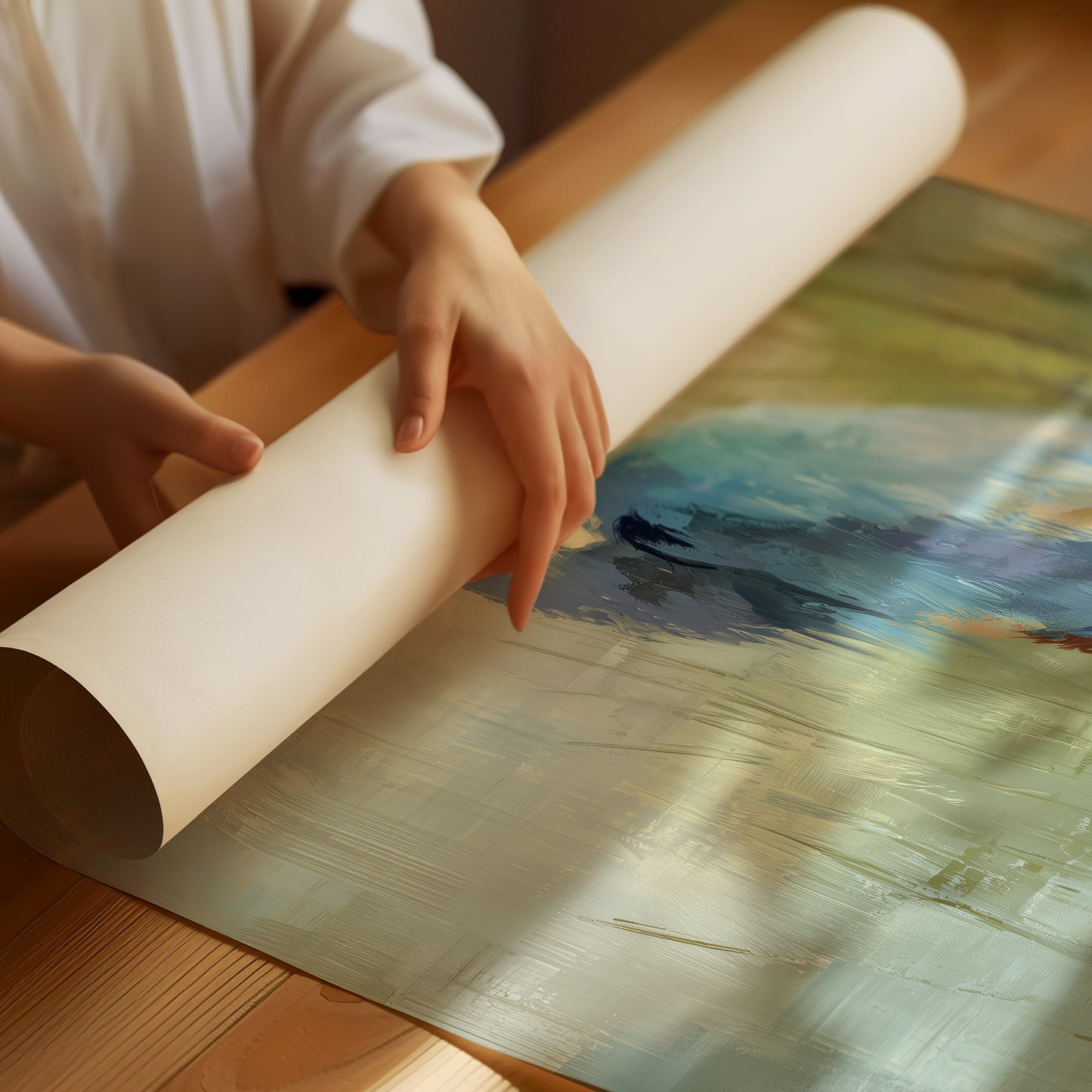 Stillness At The Marsh Edge
