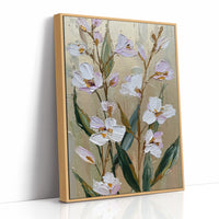 Lavender Blooms on Gilded Air