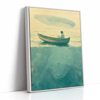 Two Whales, One Quiet Reader