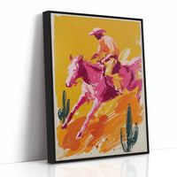 Riding Through Colorful Horizons