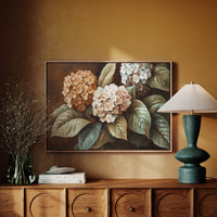 Autumn Hydrangeas Paint Golden Stories
