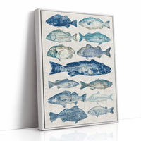 Gyotaku School in Blue