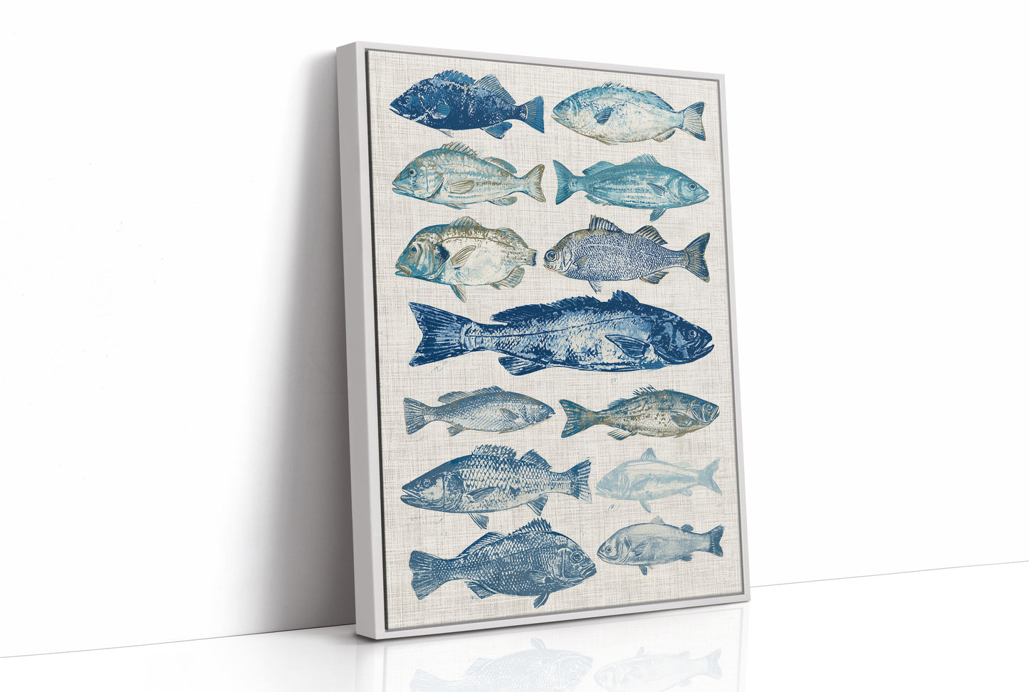 Gyotaku School in Blue