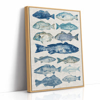 Gyotaku School in Blue