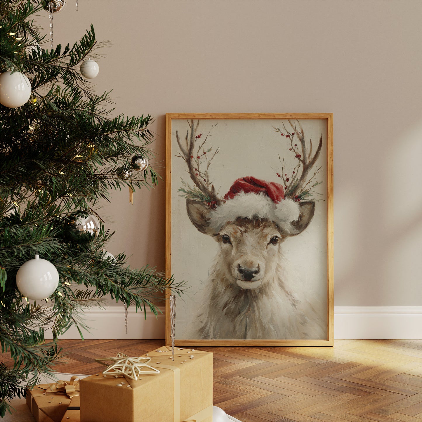 Reindeer Tales On Christmas Morning