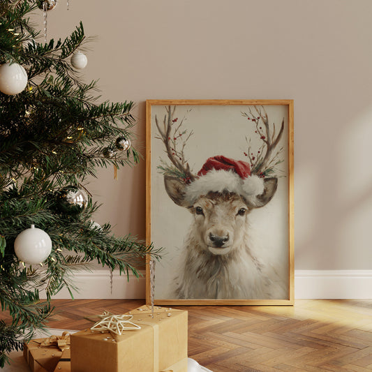 Reindeer Tales On Christmas Morning