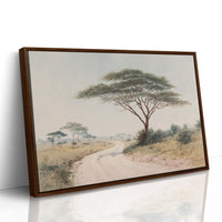 Acacia Bends Over Winding Path