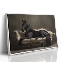 Midnight Elegance Reclined