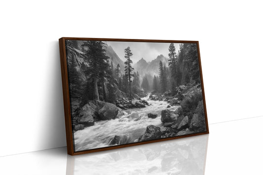 Wild Waters Carve Mountain Memories