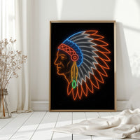 Neon Headdress Tribute