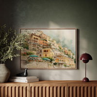 Sunlit Terraces Along Amalfi's Edge