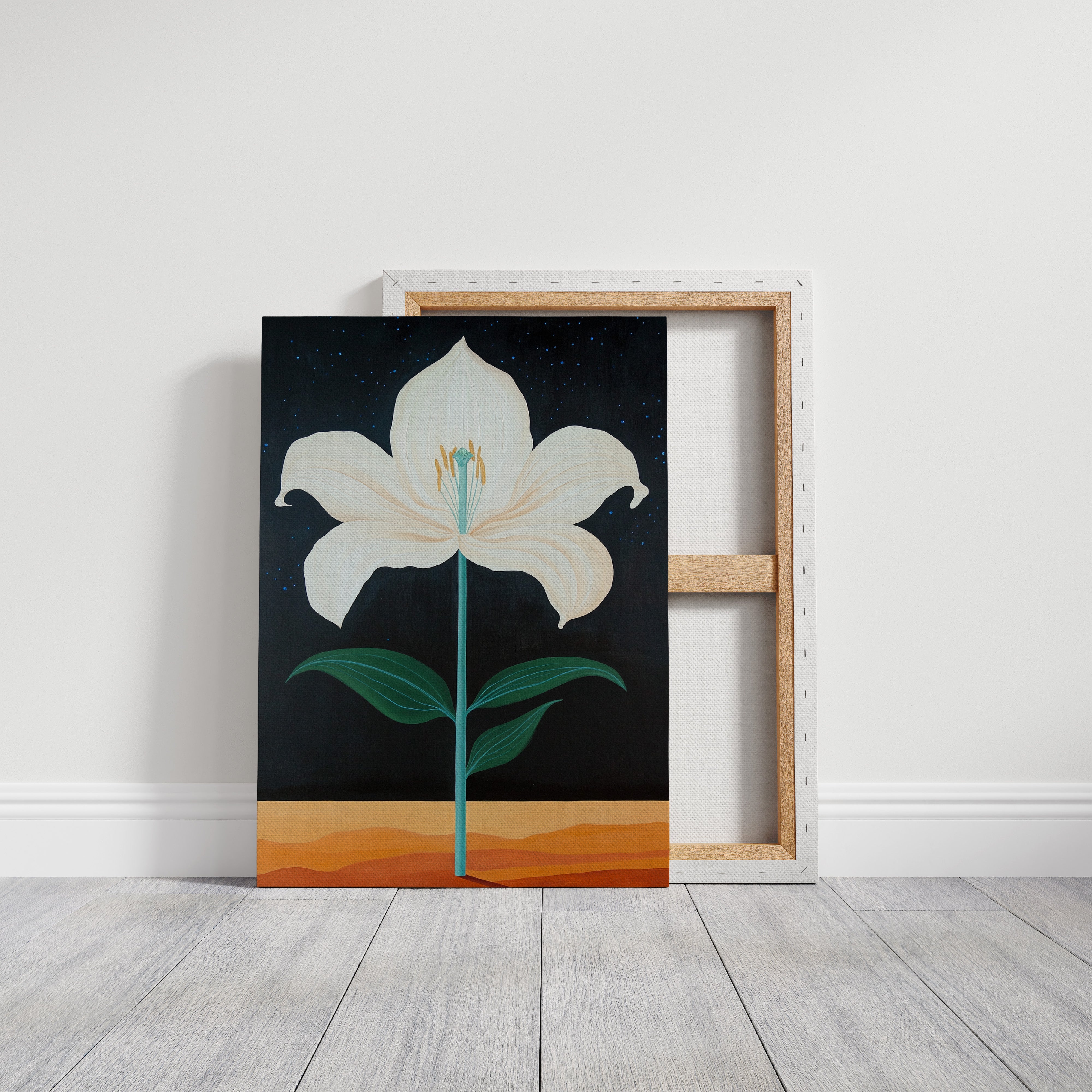 Midnight Lily Reaches For Stars