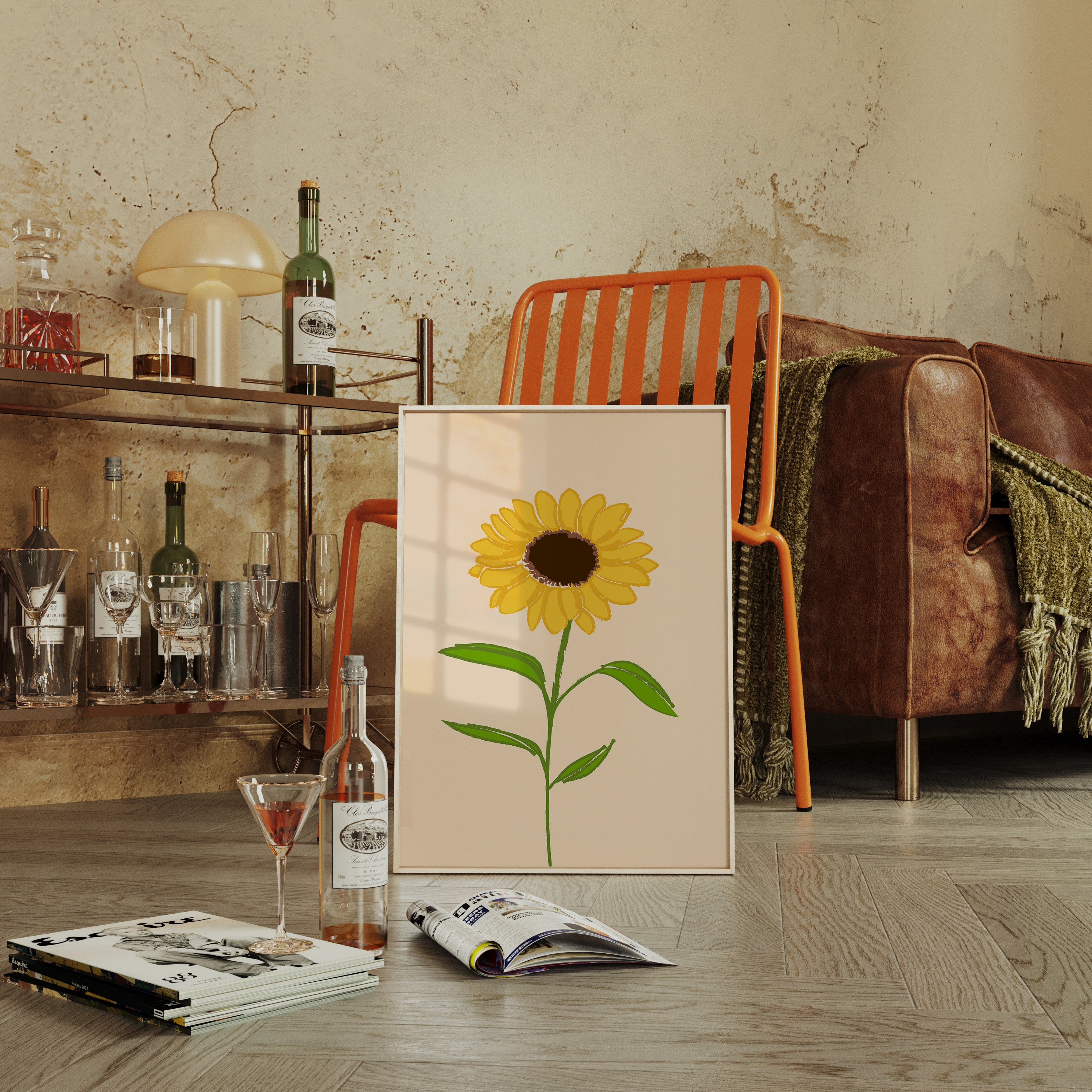 August Memories Bloom In Gold