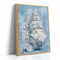 Frilled Spire, Coastal Blue