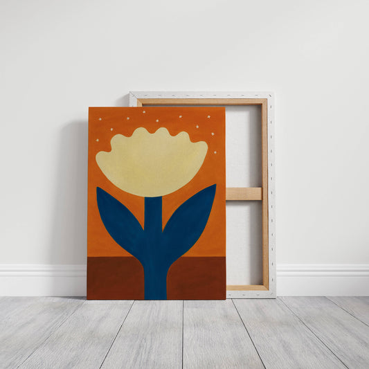 Moonlit Tulip Reaches For Stars