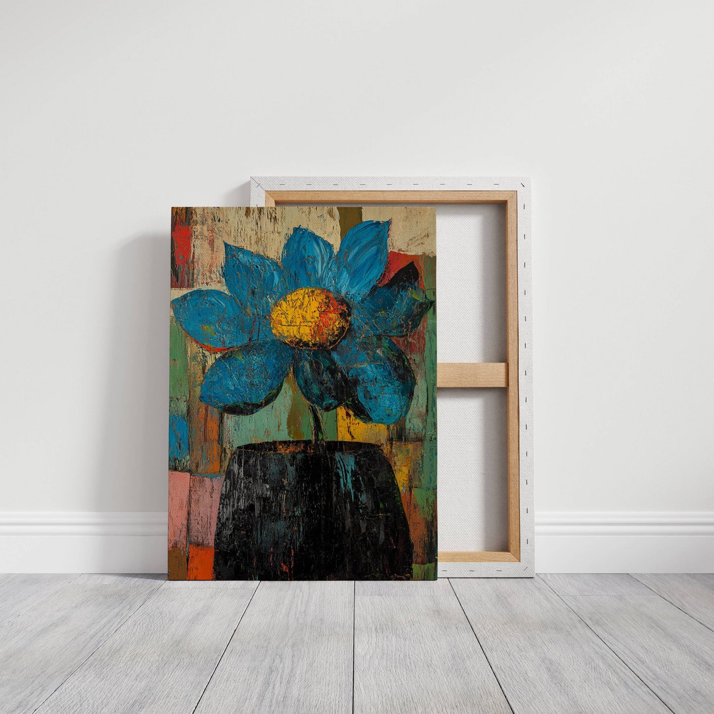 Blue Petals Paint Their Story