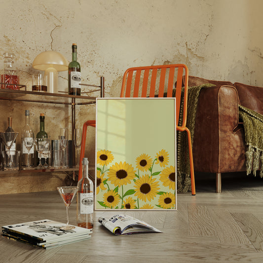 Sunlit Petals Meet Desert Wisdom