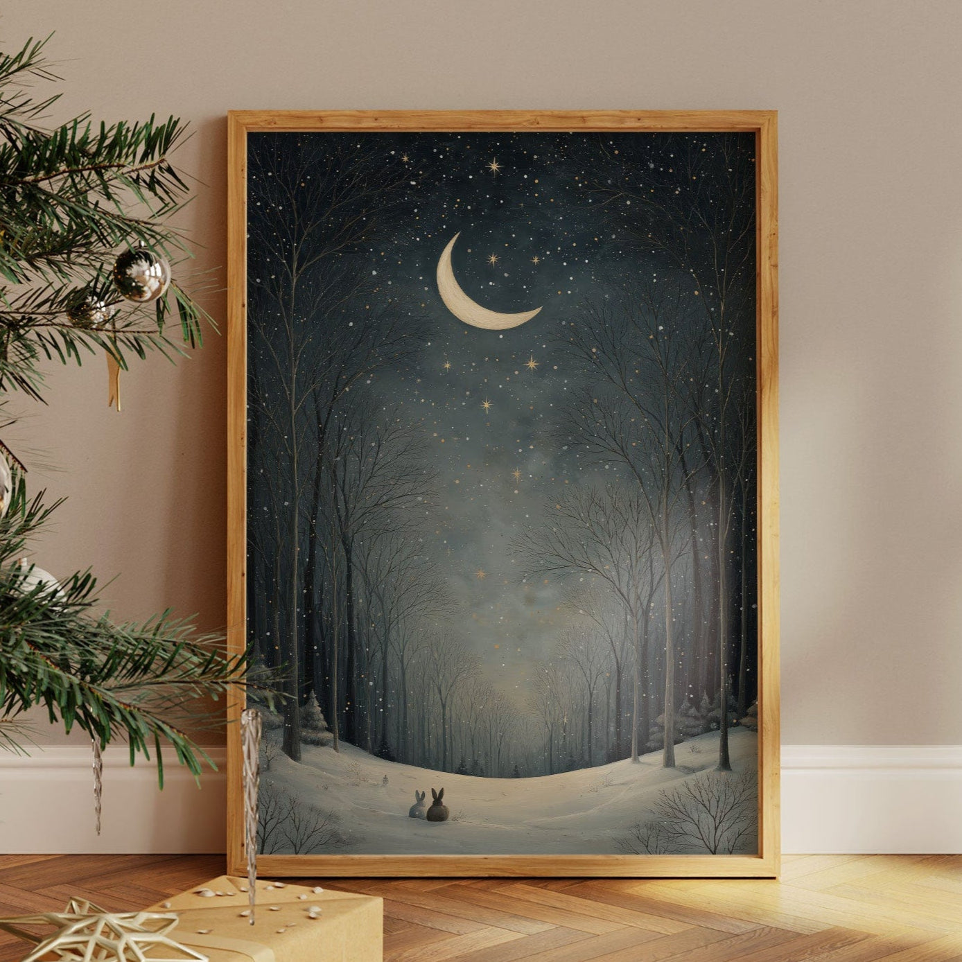 Moonlit Forest Shares Winter Tales