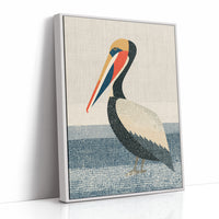Pelican at Rest, Coastal Weave