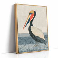 Pelican at Rest, Coastal Weave