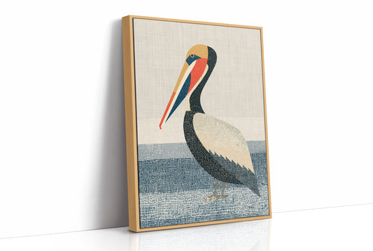 Pelican at Rest, Coastal Weave