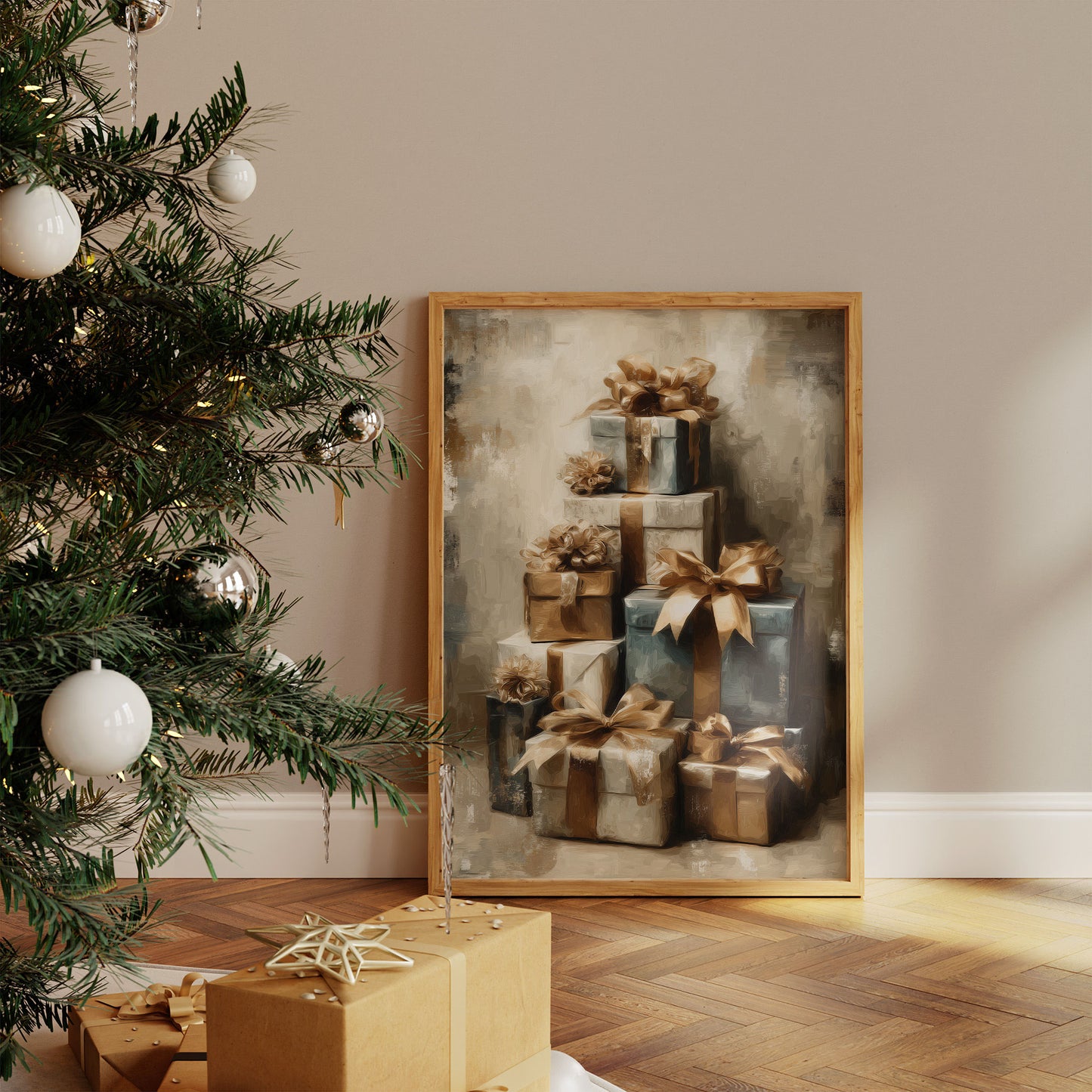 Gifts Glow In Winter's Quiet Light
