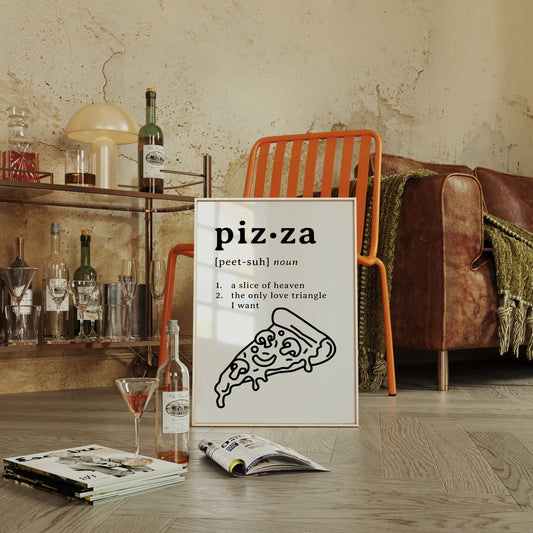 Dictionary Dreams Define Perfect Pizza