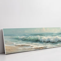 Rolling Waves on Quiet Shore