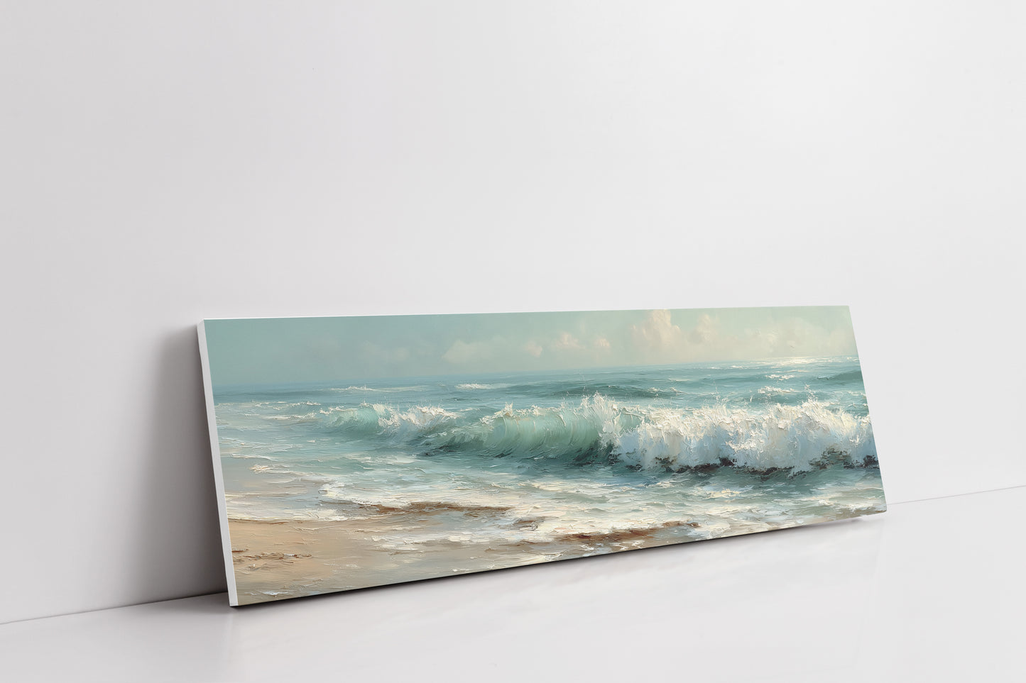 Rolling Waves on Quiet Shore