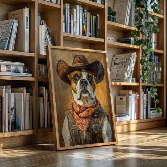Boxer Sheriff of the Silent Plains