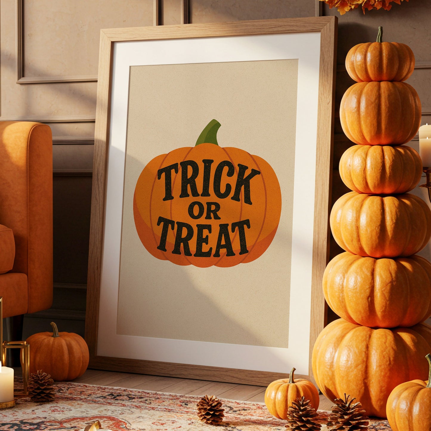 October Spells In Golden Light
