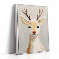 Snow-Dusted Christmas Reindeer