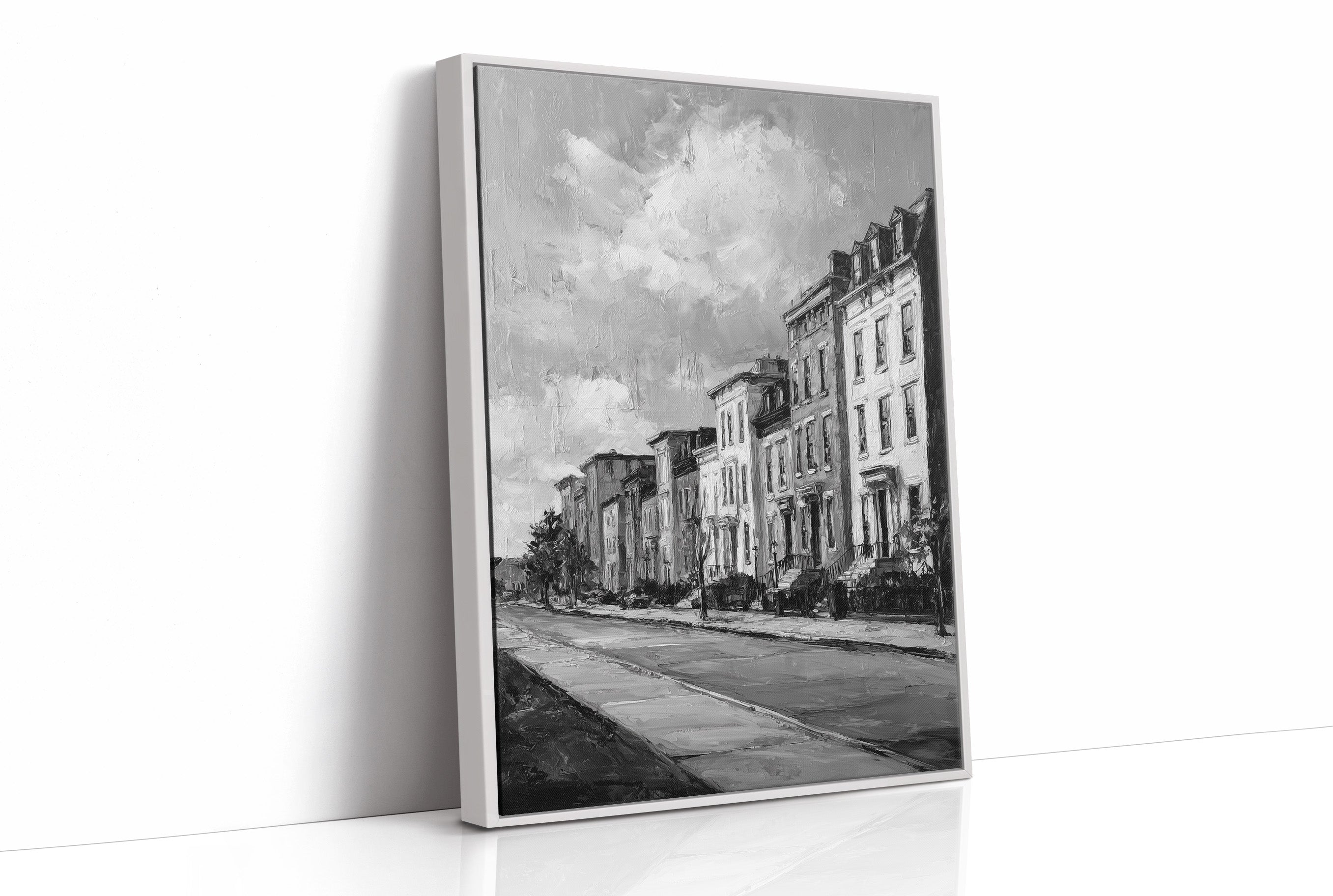Where The Rowhouses Stand Quiet