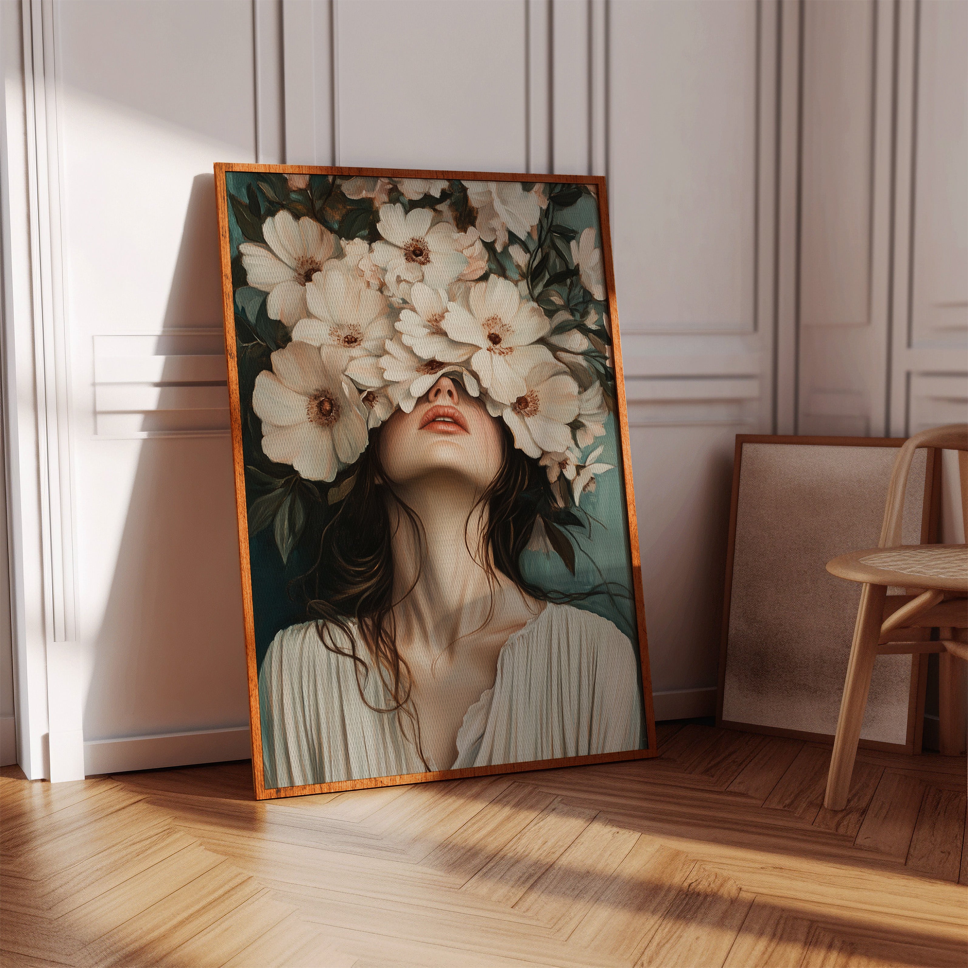 She Blooms in Silence
