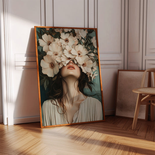 She Blooms in Silence