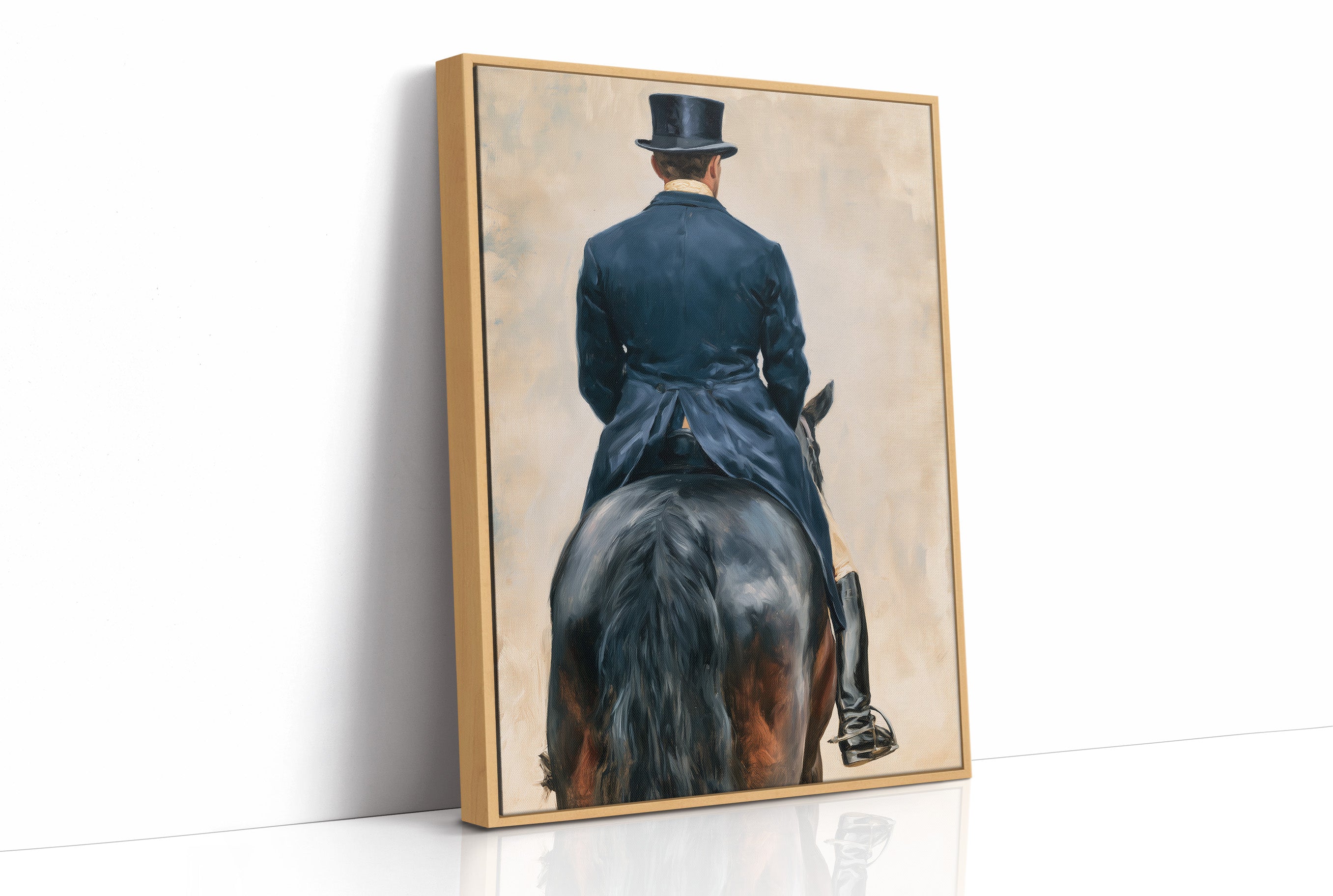 Dark Horse in the Saddle