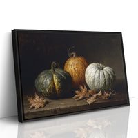 Autumn Gourds Dance With Maple