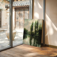 Reflections Beneath Verdant Canopies
