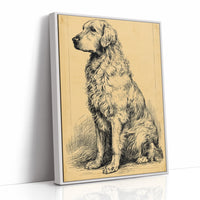 The Good Old Boy: Vintage Setter Sketch
