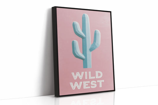 Cacti Beneath Cotton Candy Skies