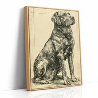 Noble Watch: Vintage Hound Engraving