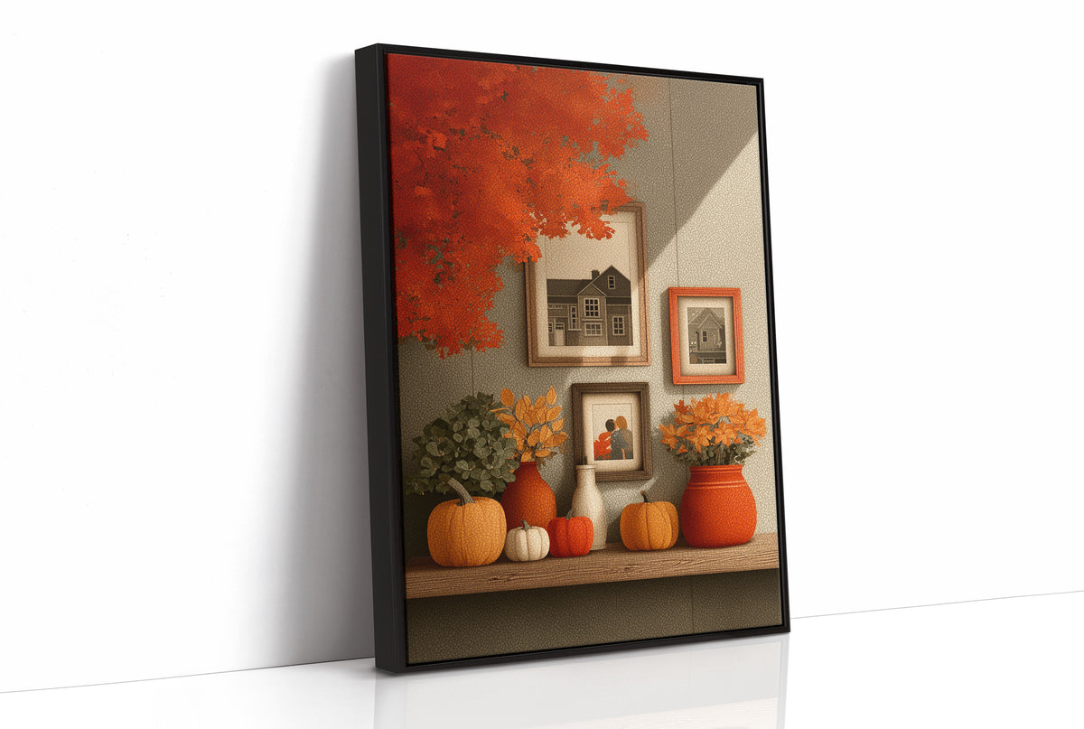 Mantel Season: Pumpkins Have Arrived