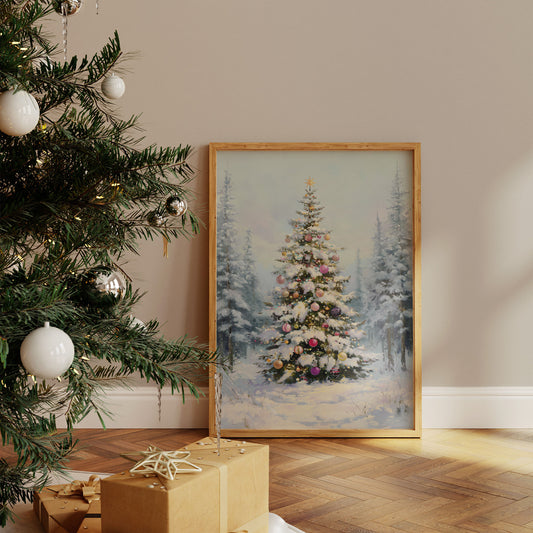Winter Forest Sparkles With Joy