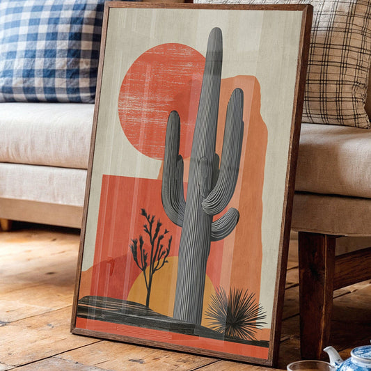 Saguaros Sing Their Sunset Song
