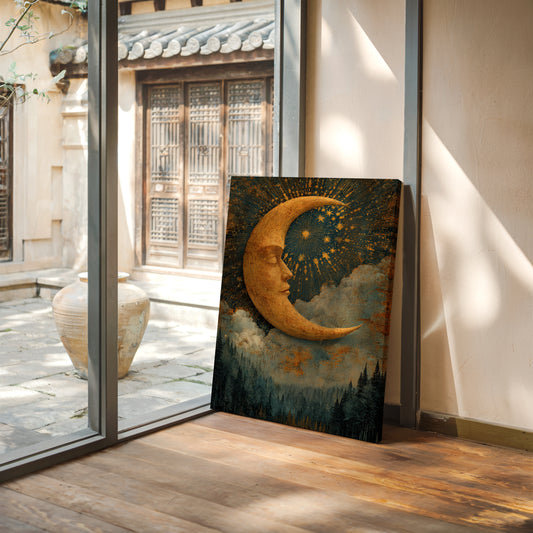 The Moon's Silent Serenade