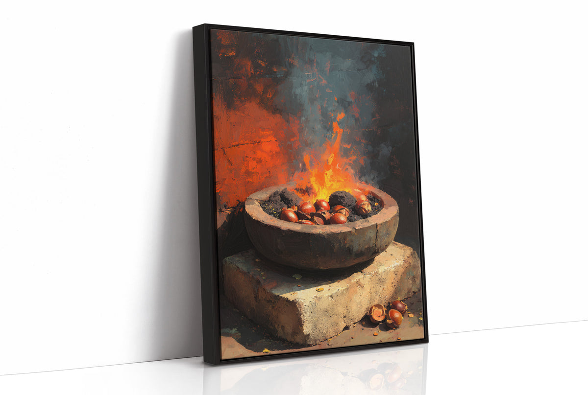 Chestnuts Roasting: Some Made a Run for It