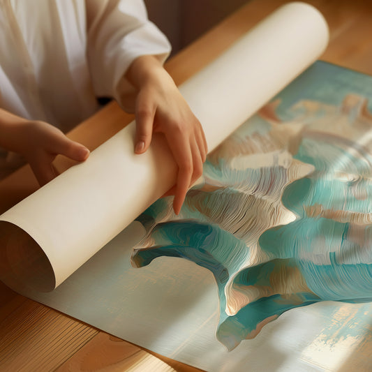 Ocean Memories In Wooden Frame