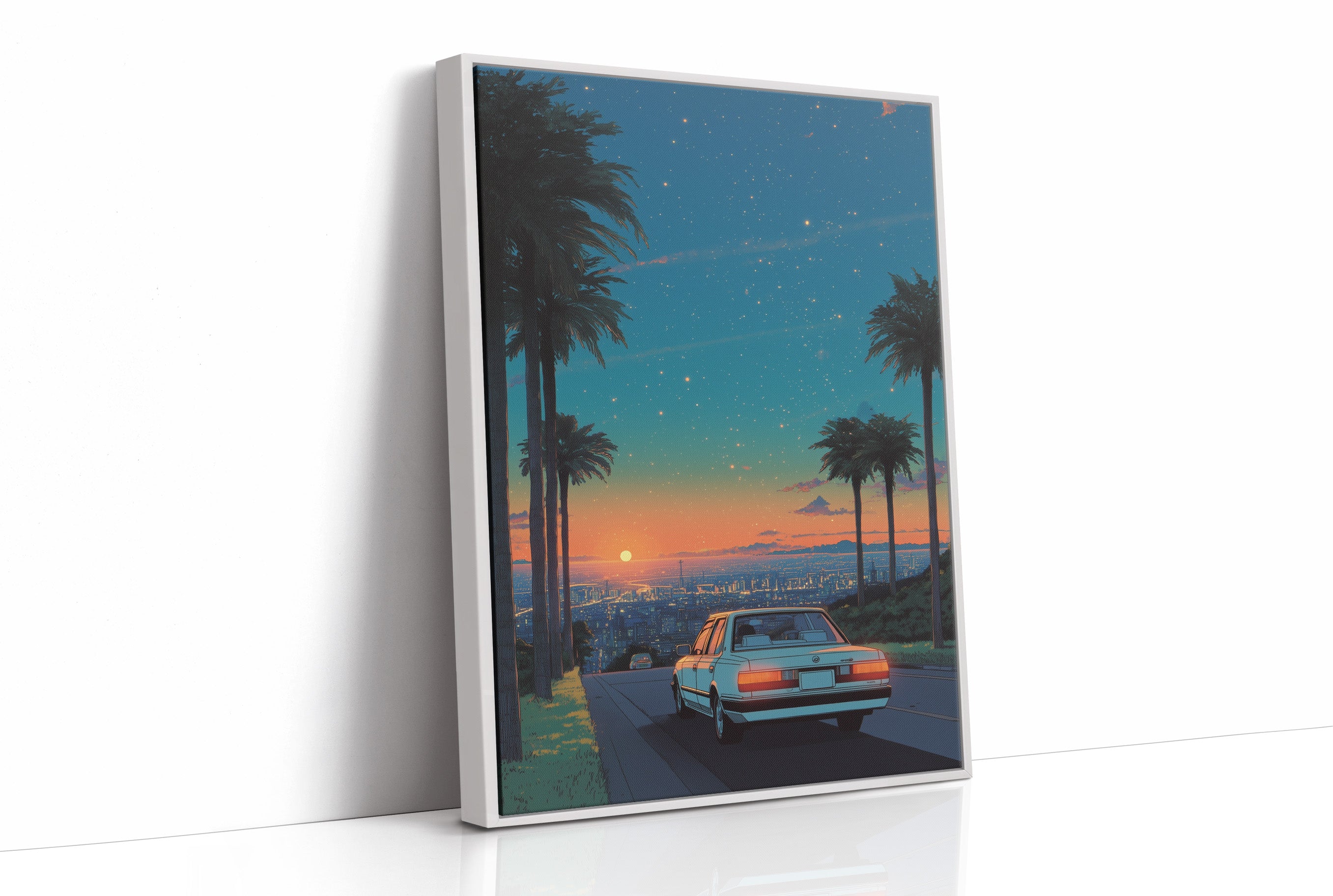 Twilight Journey Through Urban Paradise