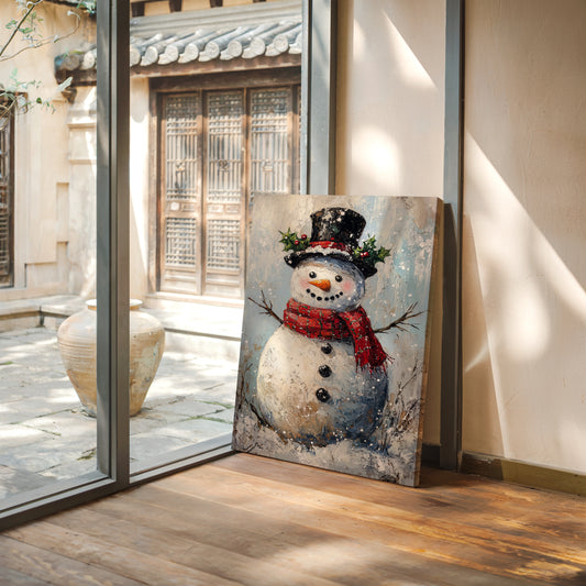 A Frosty Friend Awaits